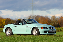 BMW Z3 türkisgrün